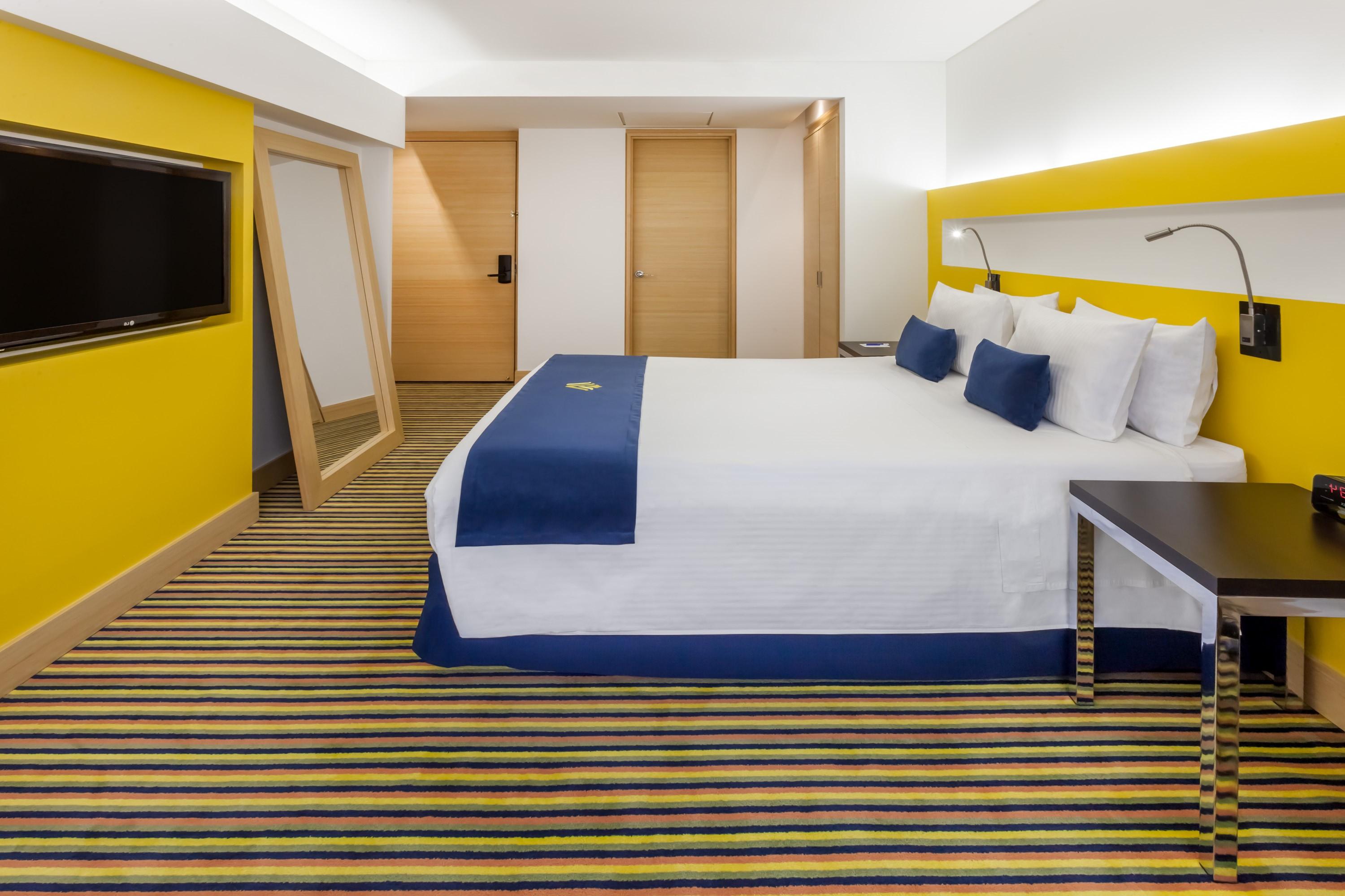 วินด์แฮม โบโกตา Hotel ภายนอก รูปภาพ A room at the hotel