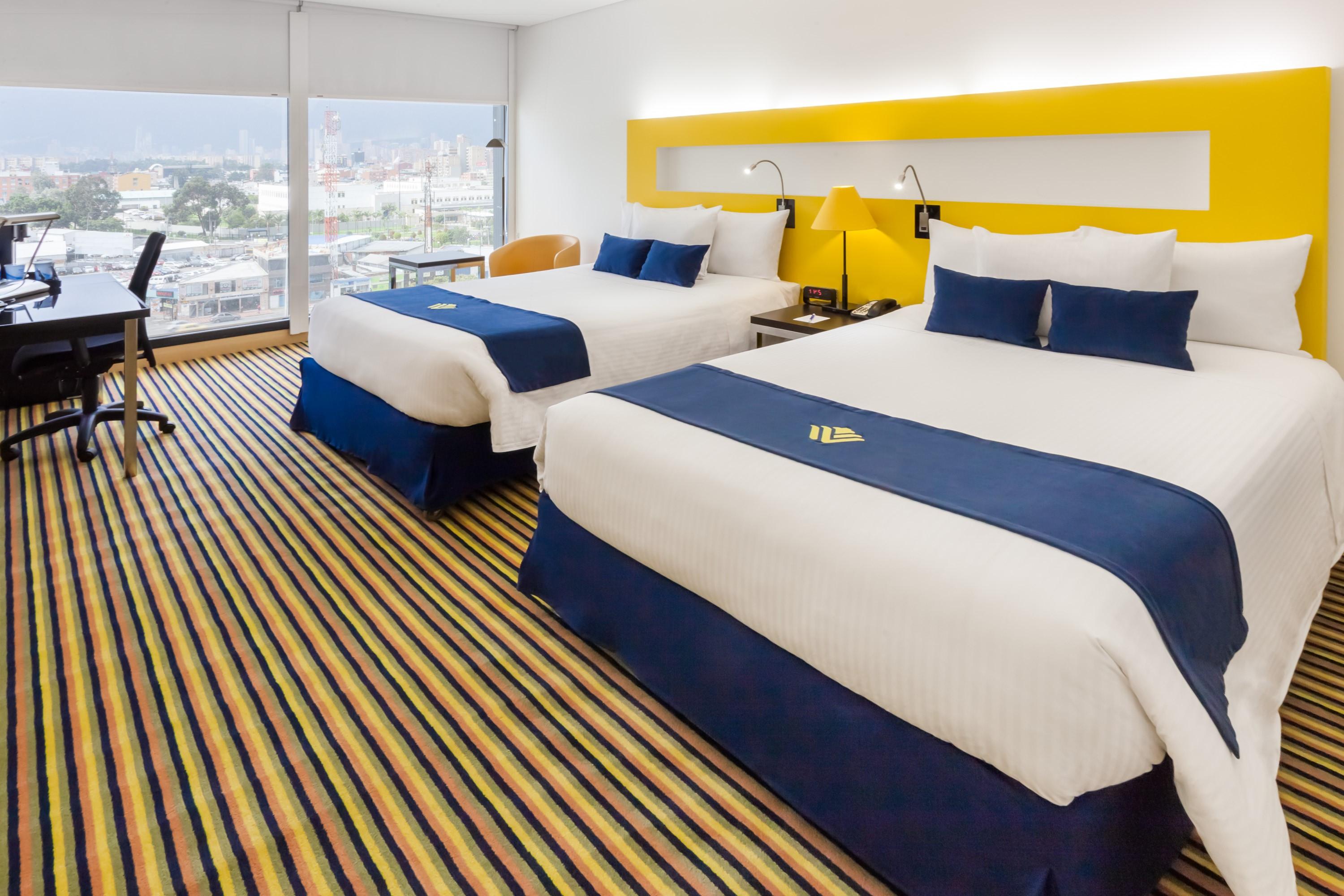วินด์แฮม โบโกตา Hotel ภายนอก รูปภาพ A room at the hotel