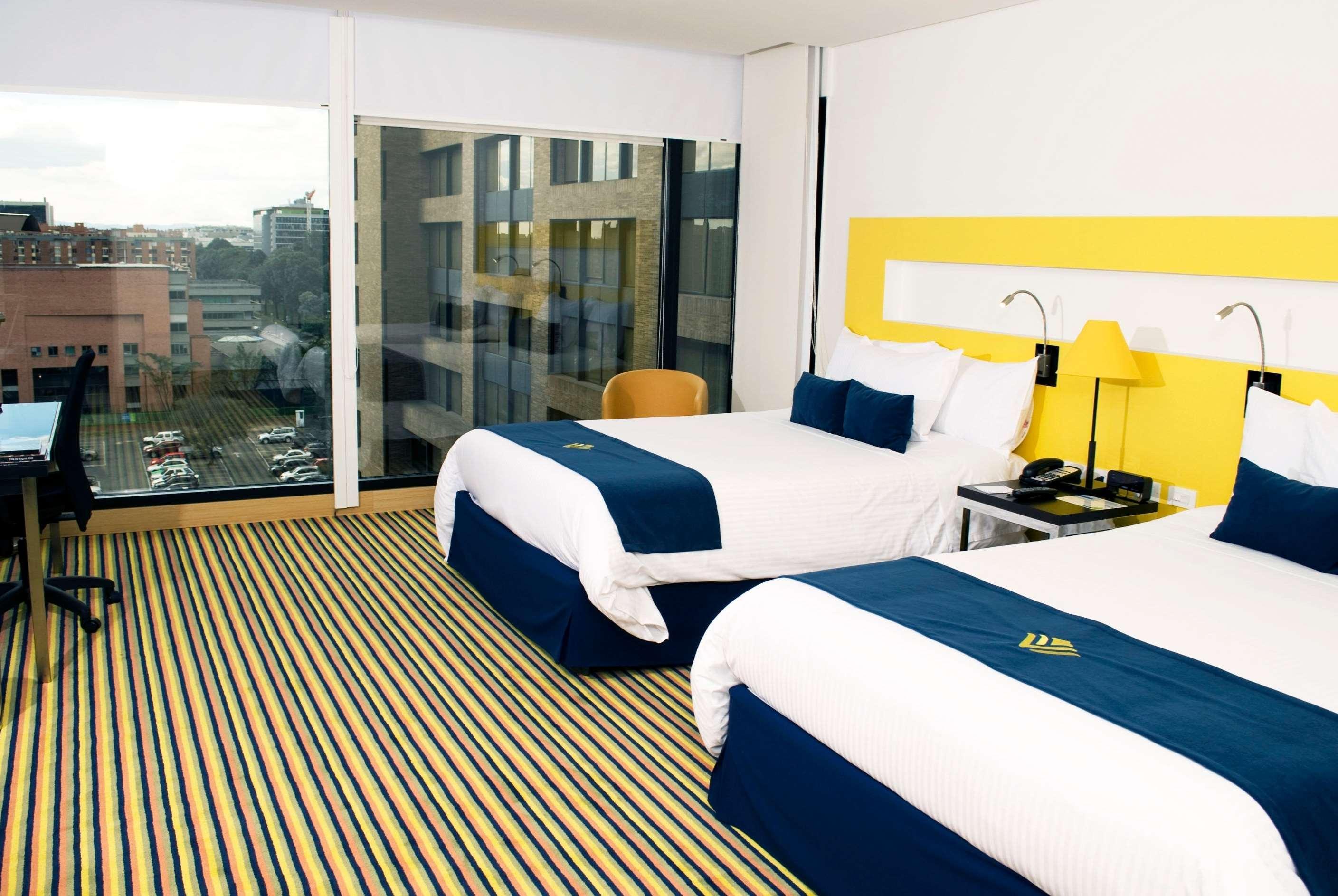 วินด์แฮม โบโกตา Hotel ภายนอก รูปภาพ A room at the hotel