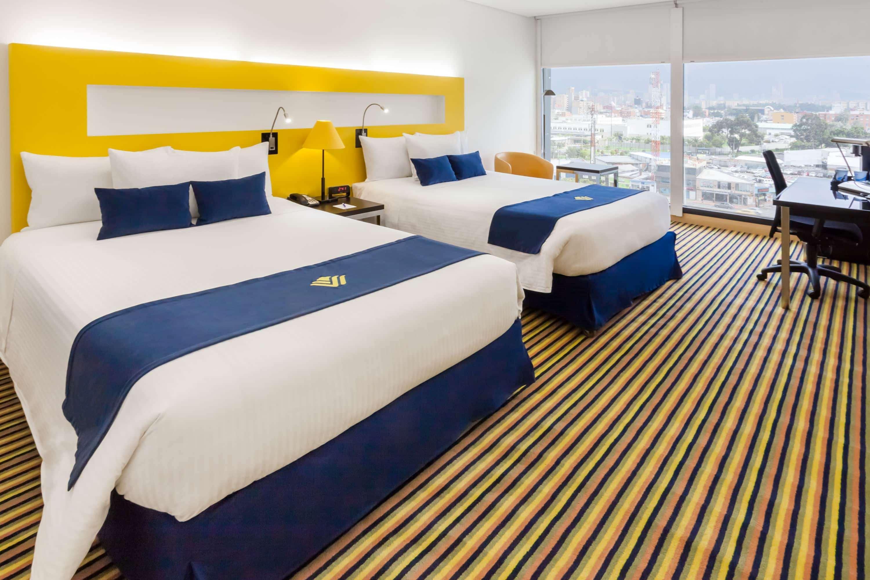 วินด์แฮม โบโกตา Hotel ภายนอก รูปภาพ A typical room at the hotel