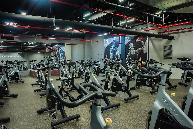 วินด์แฮม โบโกตา Hotel ภายนอก รูปภาพ A typical spinning class