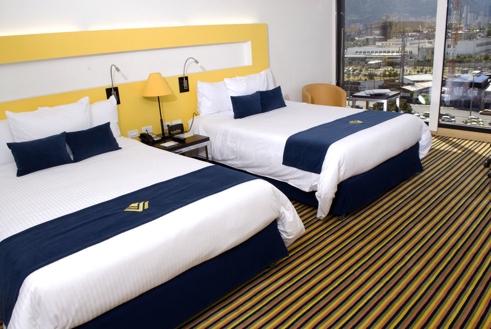 วินด์แฮม โบโกตา Hotel ภายนอก รูปภาพ A room at the hotel
